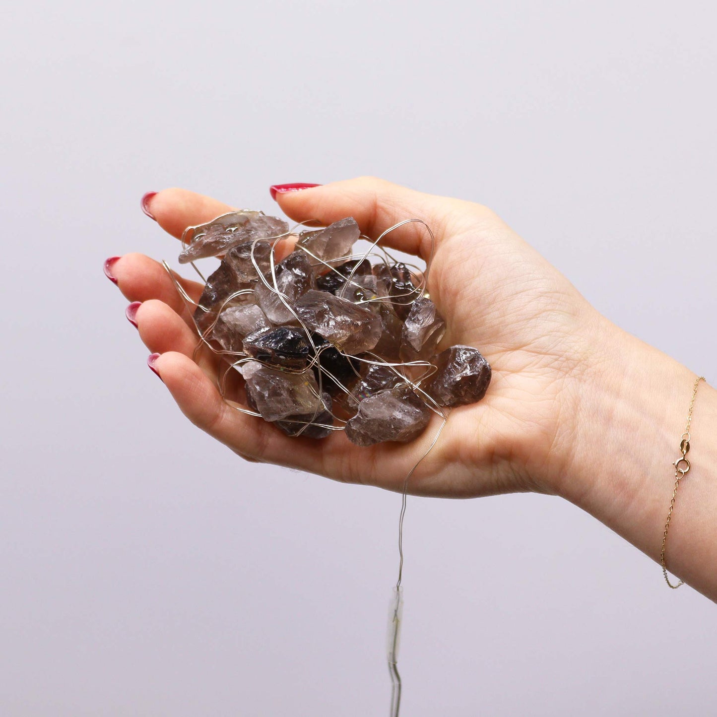 Lumières d'enchantement en citrine