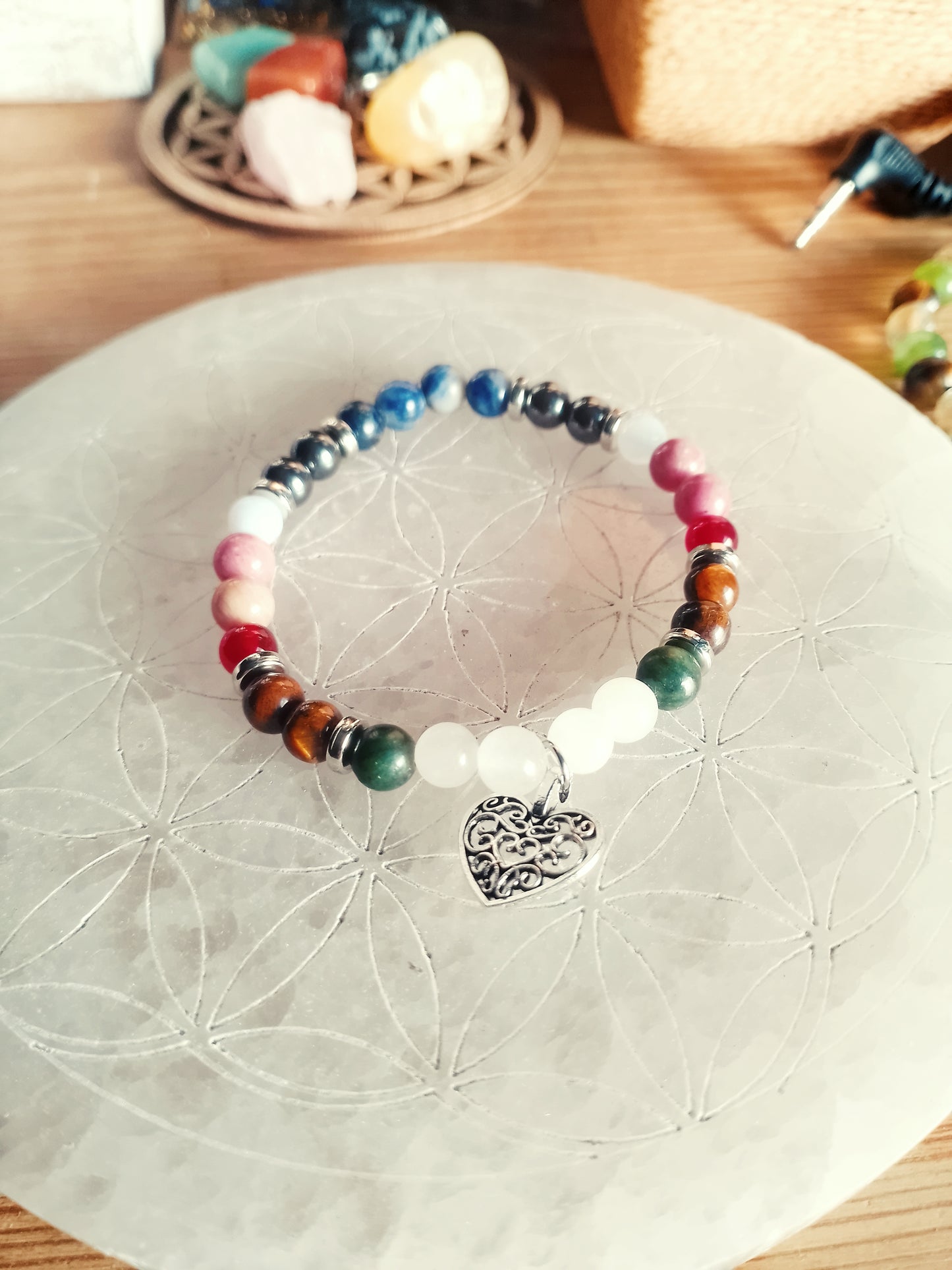 Bracelet "Voyage intérieur" - Chemin de vie personnalisé