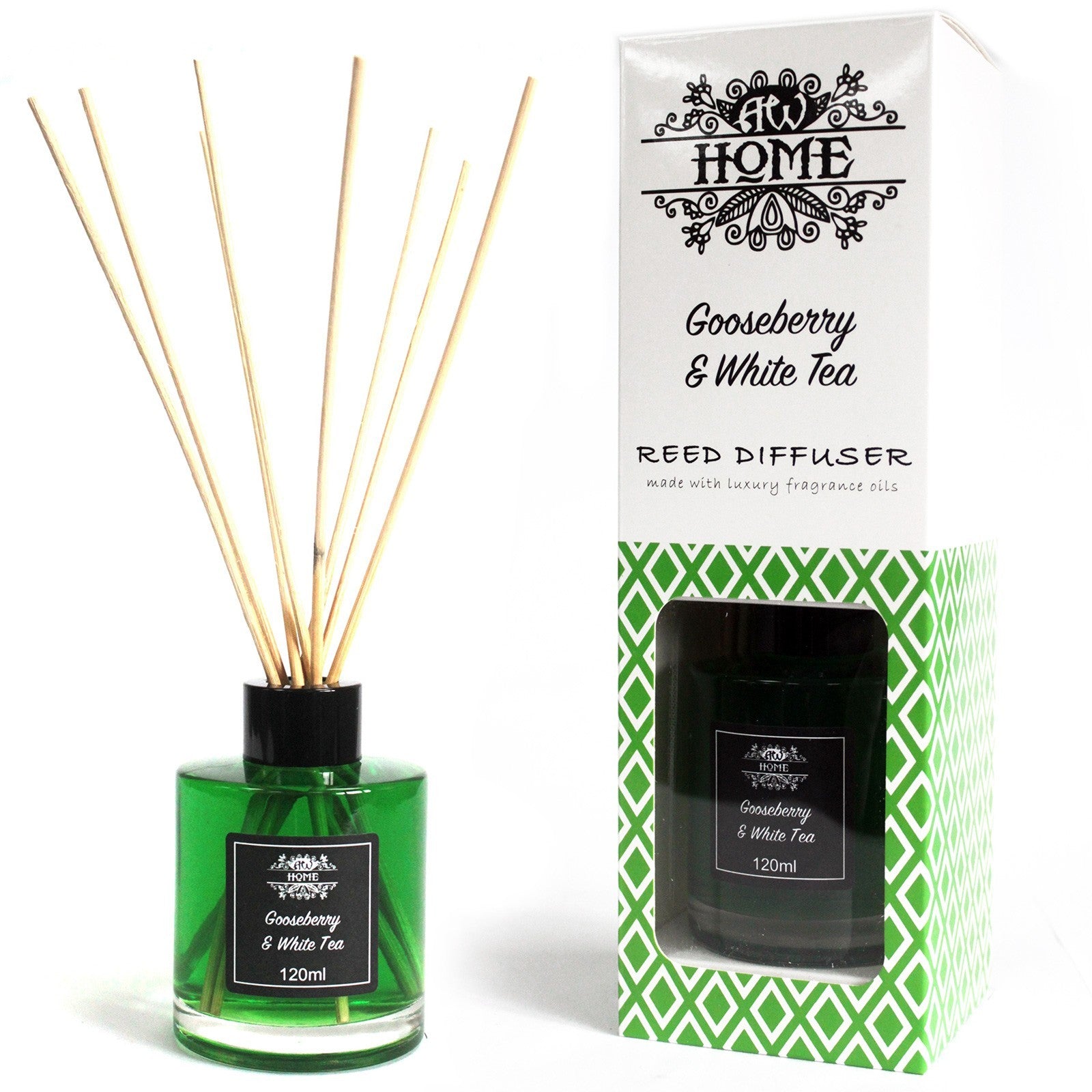 Diffuseur à rotin - Groseille & Thé blanc