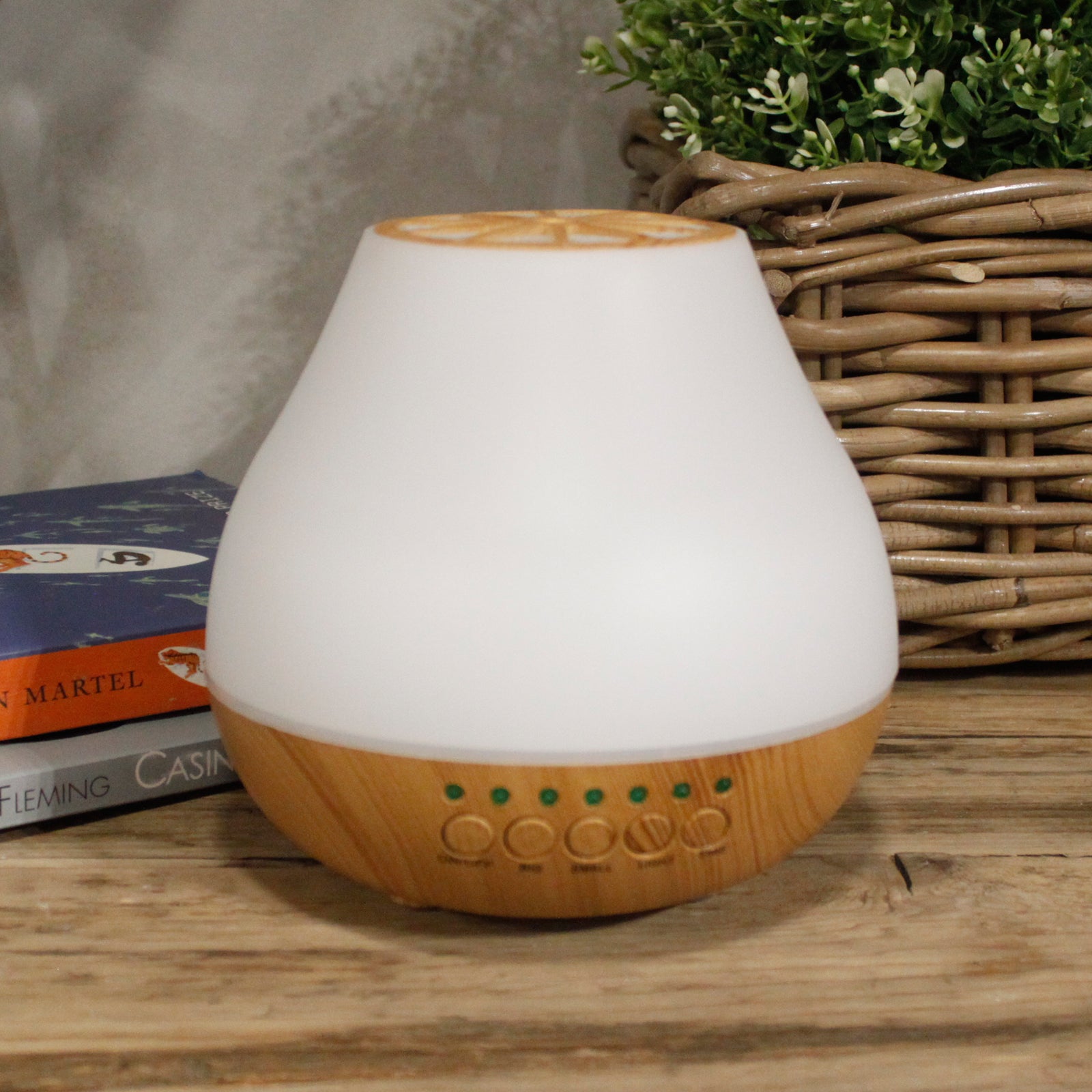 Diffuseur Vienne enceinte, chrono, USB et LED couleurs
