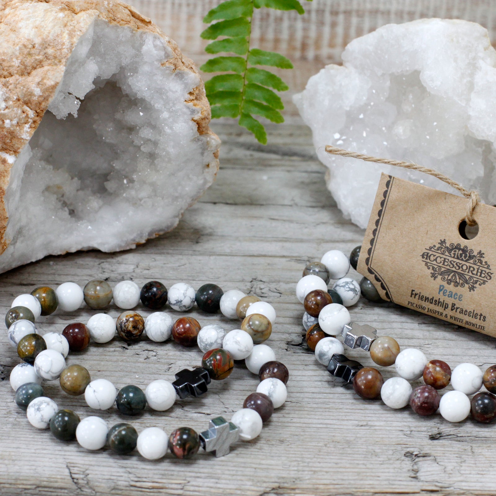Bracelets amitié - Paix