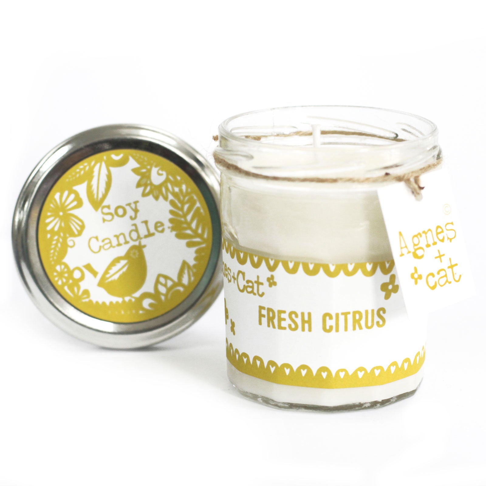 Coffret cadeau - Bougie Lune de Velours + Galets effervescents clémentine & rouleau marocain