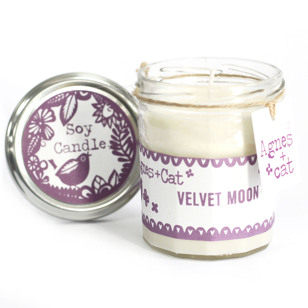 Coffret cadeau - Bougie Lune de velours + galets effervescents windermere & agrumes