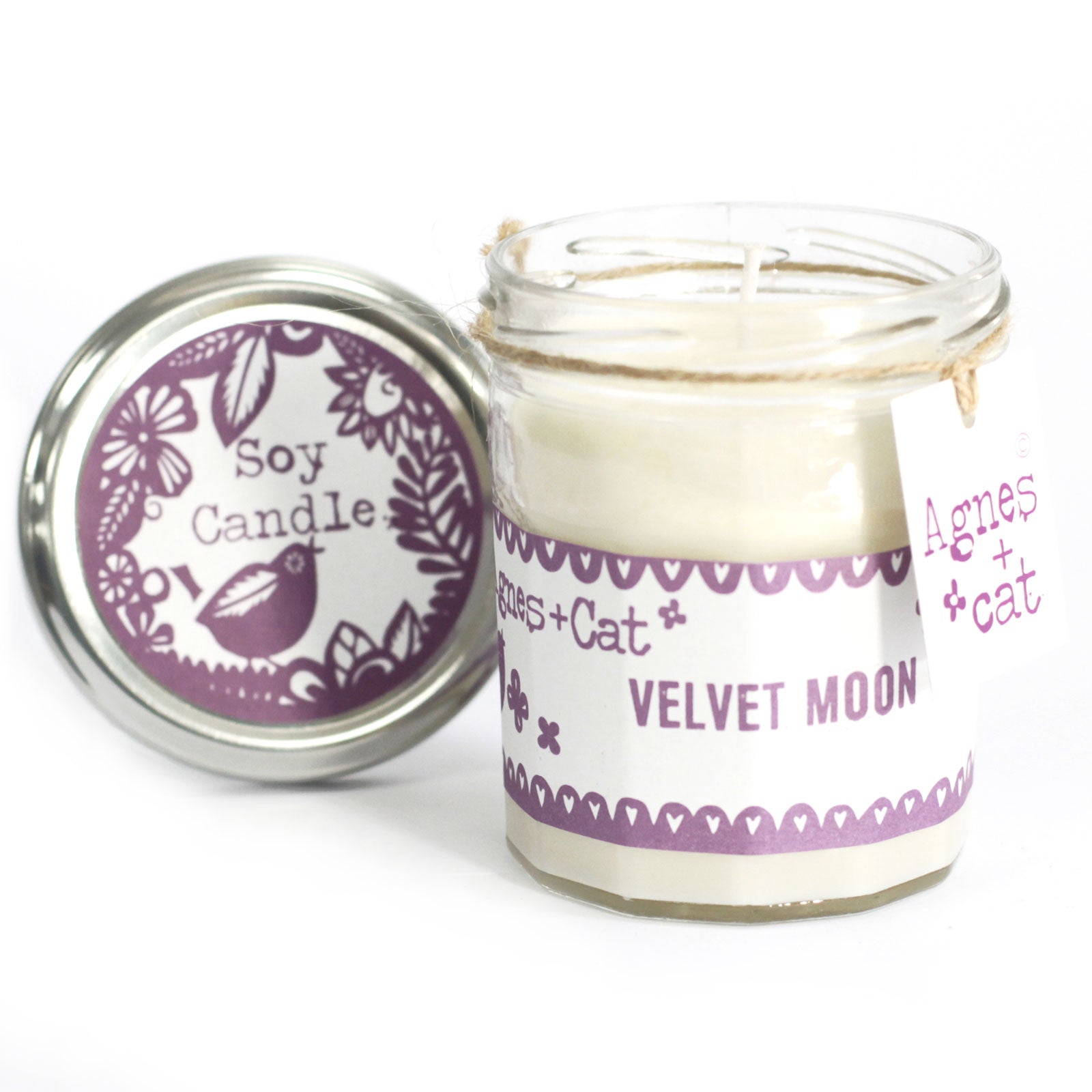 Coffret cadeau - Bougie Lune de velours + galets effervescents windermere & agrumes