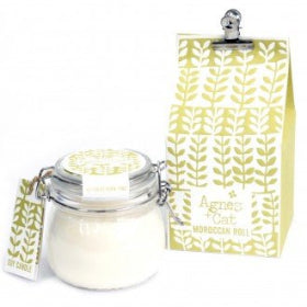 Coffret cadeau bougie rouleau marocain