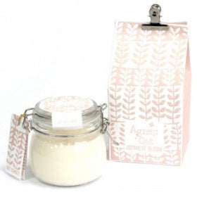 Coffret cadeau bougie fleurs japonaises