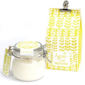 Coffret cadeau bougie - Agrumes