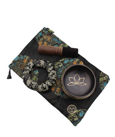 Bol chantant fleur de vie