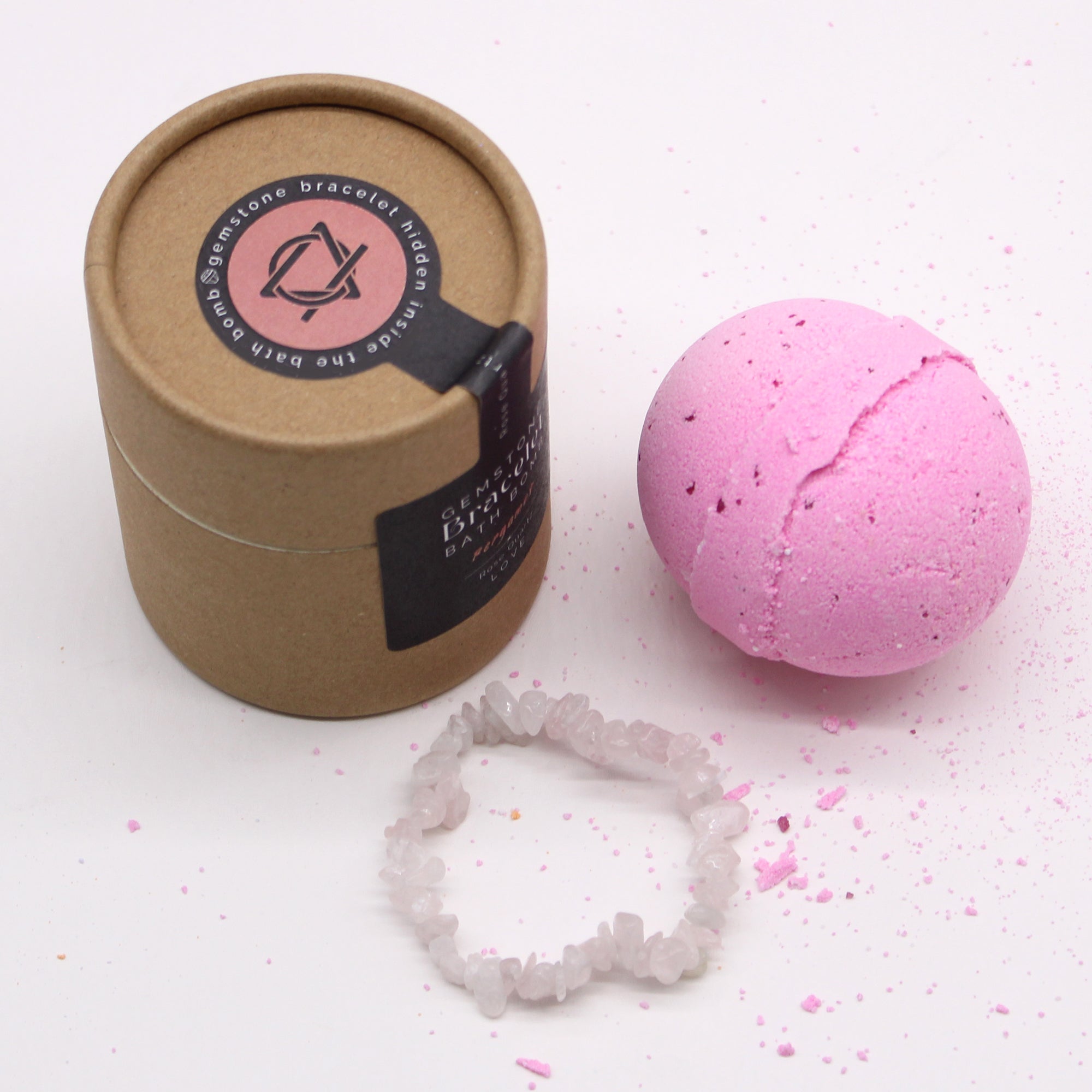 Bombe de bain avec bracelet en bergamote