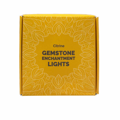 Lumières d'enchantement en citrine