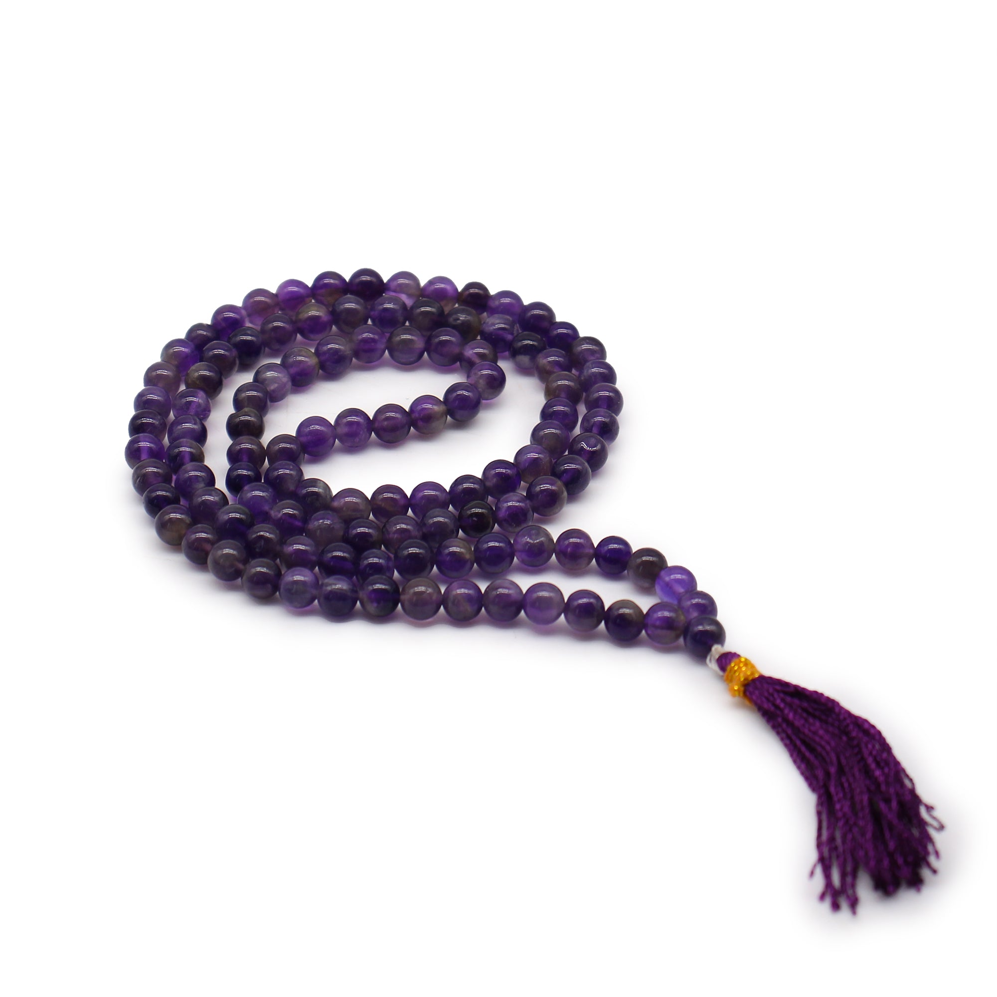 Mala 108 perles en améthyste
