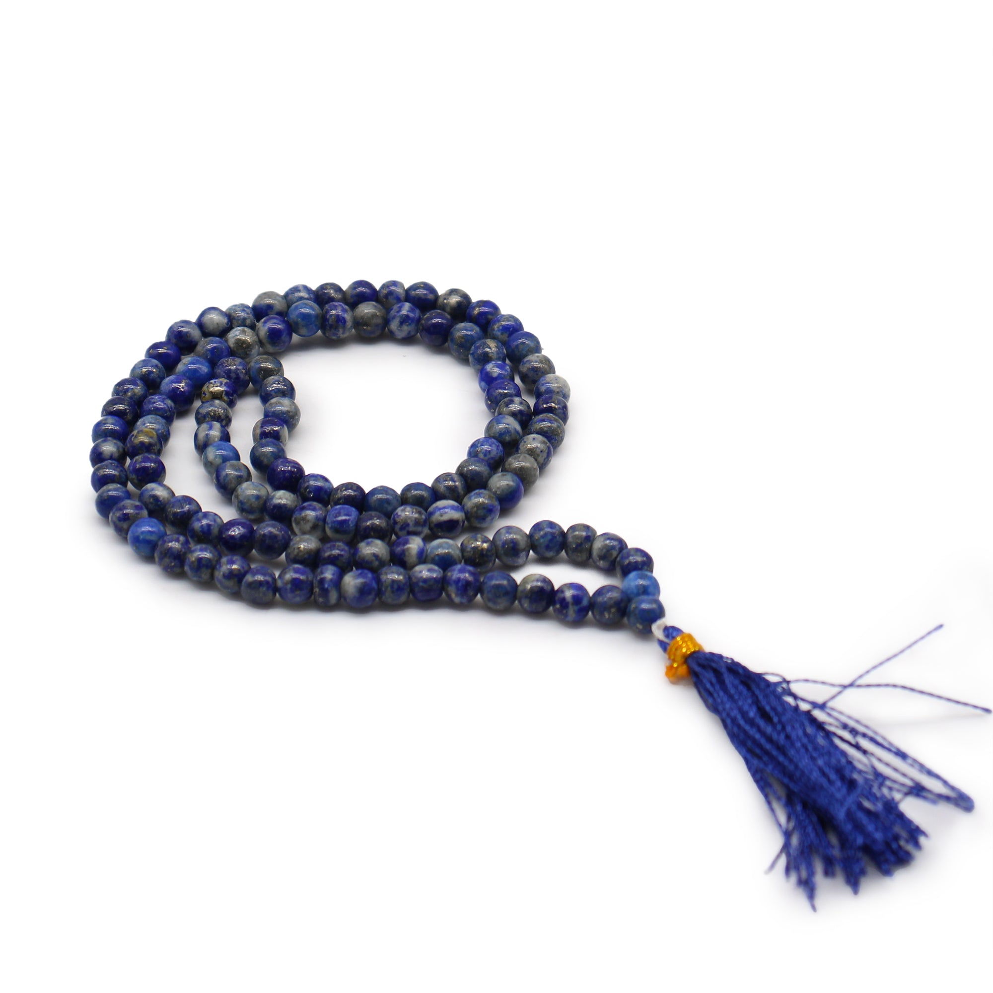 Mala 108 perles en lapis lazuli