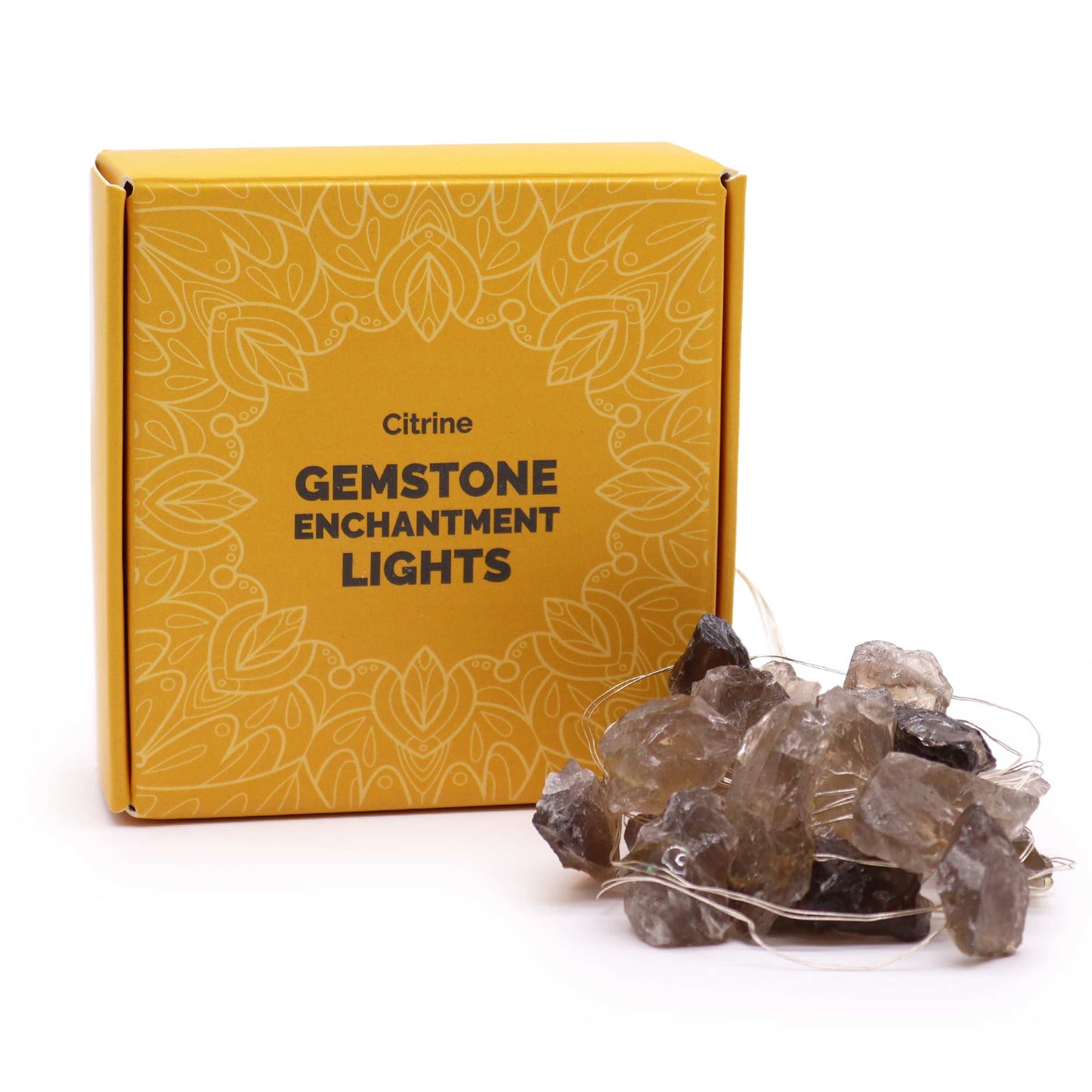 Lumières d'enchantement en citrine