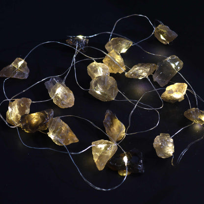 Lumières d'enchantement en citrine