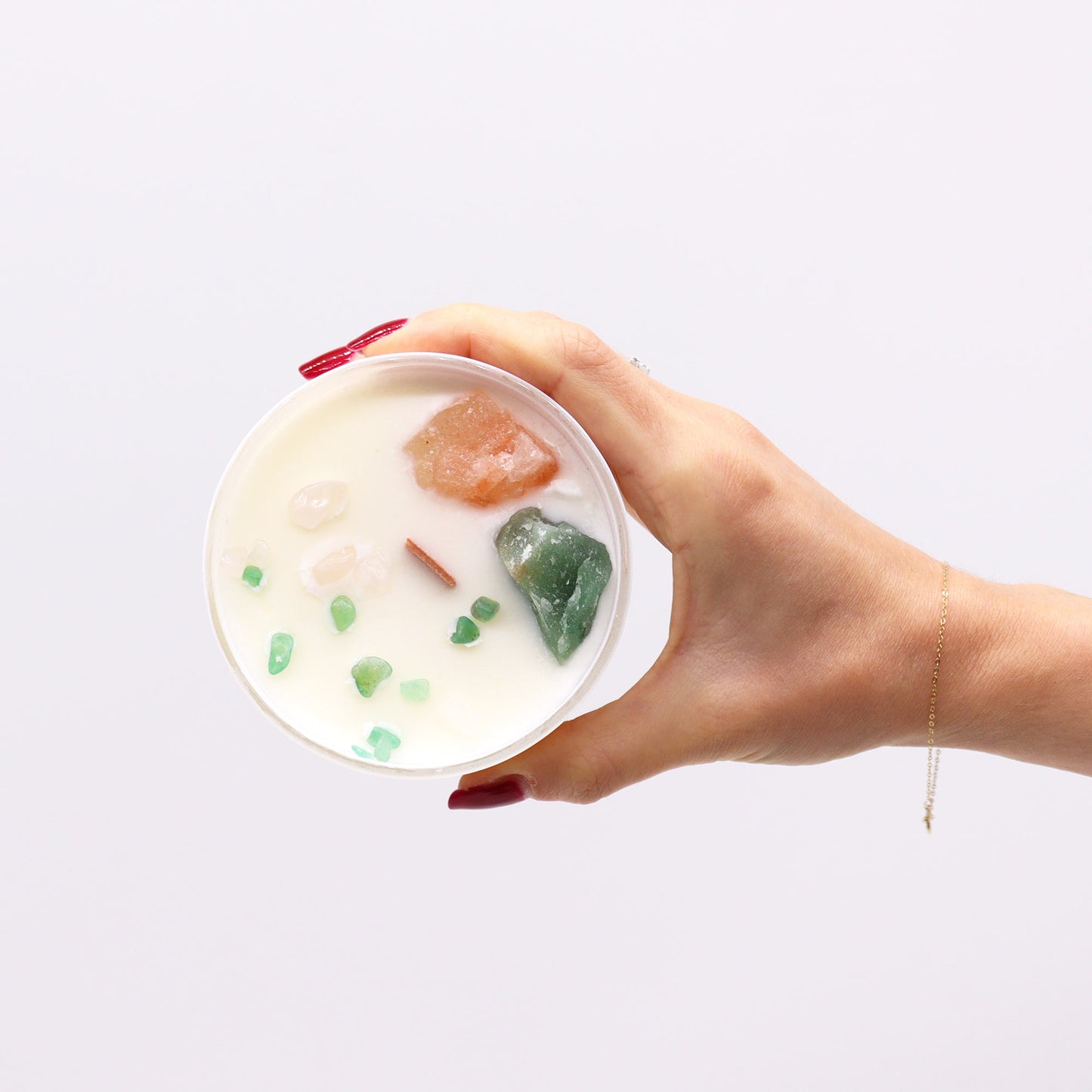 Bougie chakra du coeur