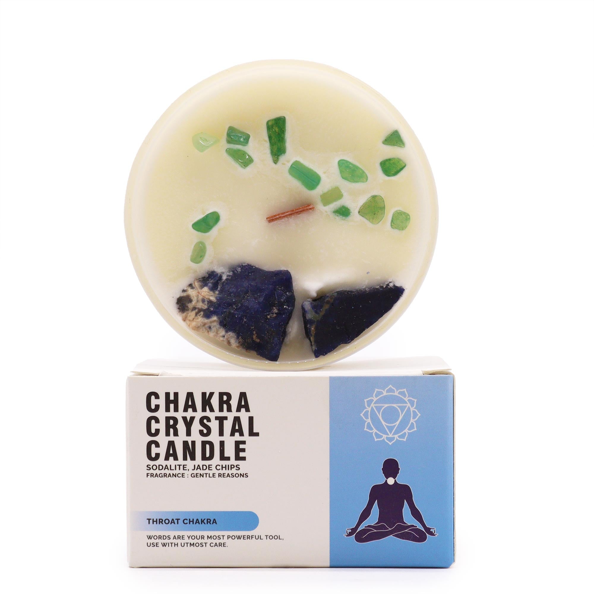Bougie chakra de la gorge