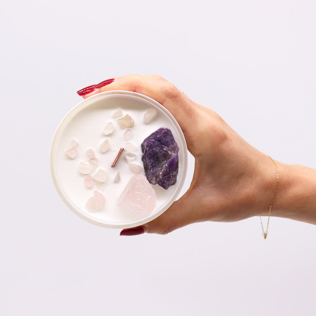 Bougie chakra du troisième oeil