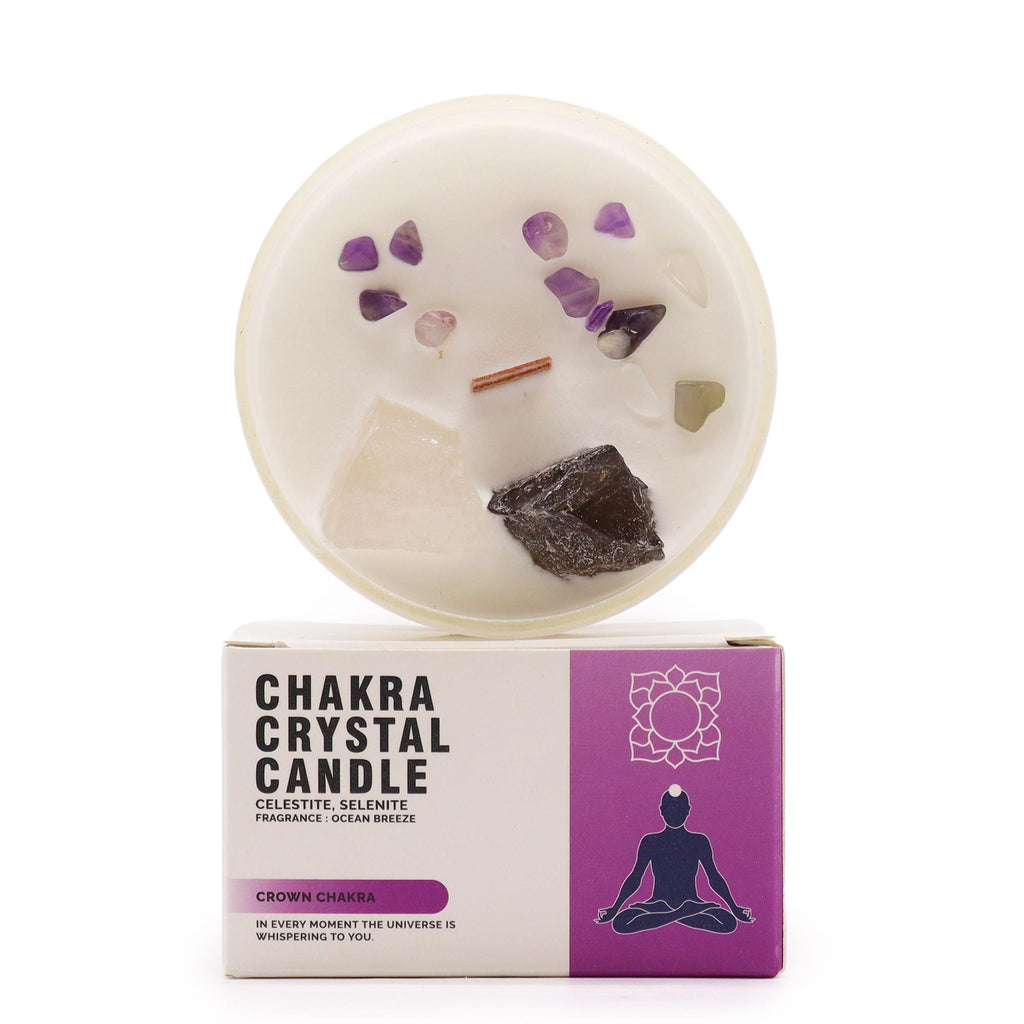 Bougie chakra couronne