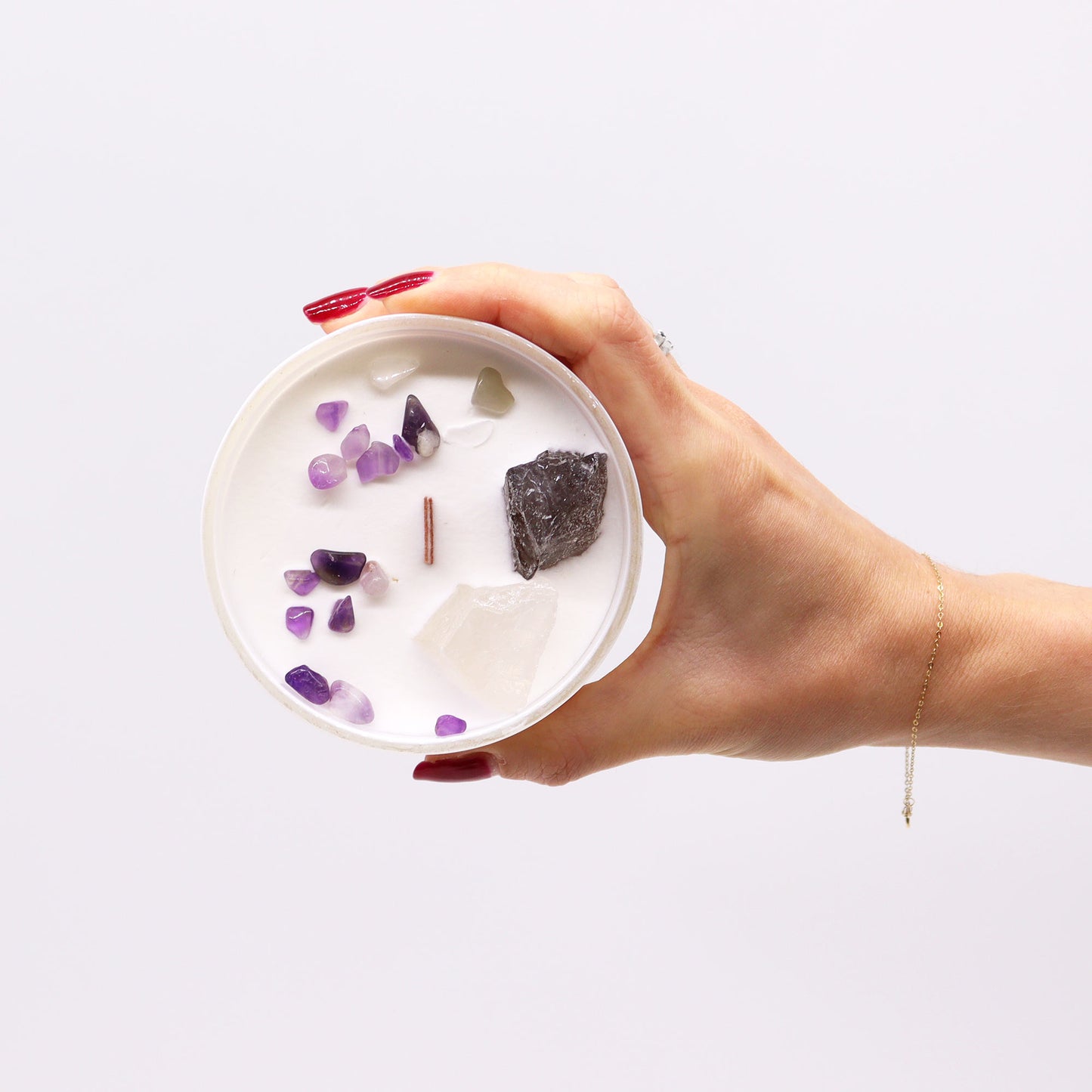 Bougie chakra couronne