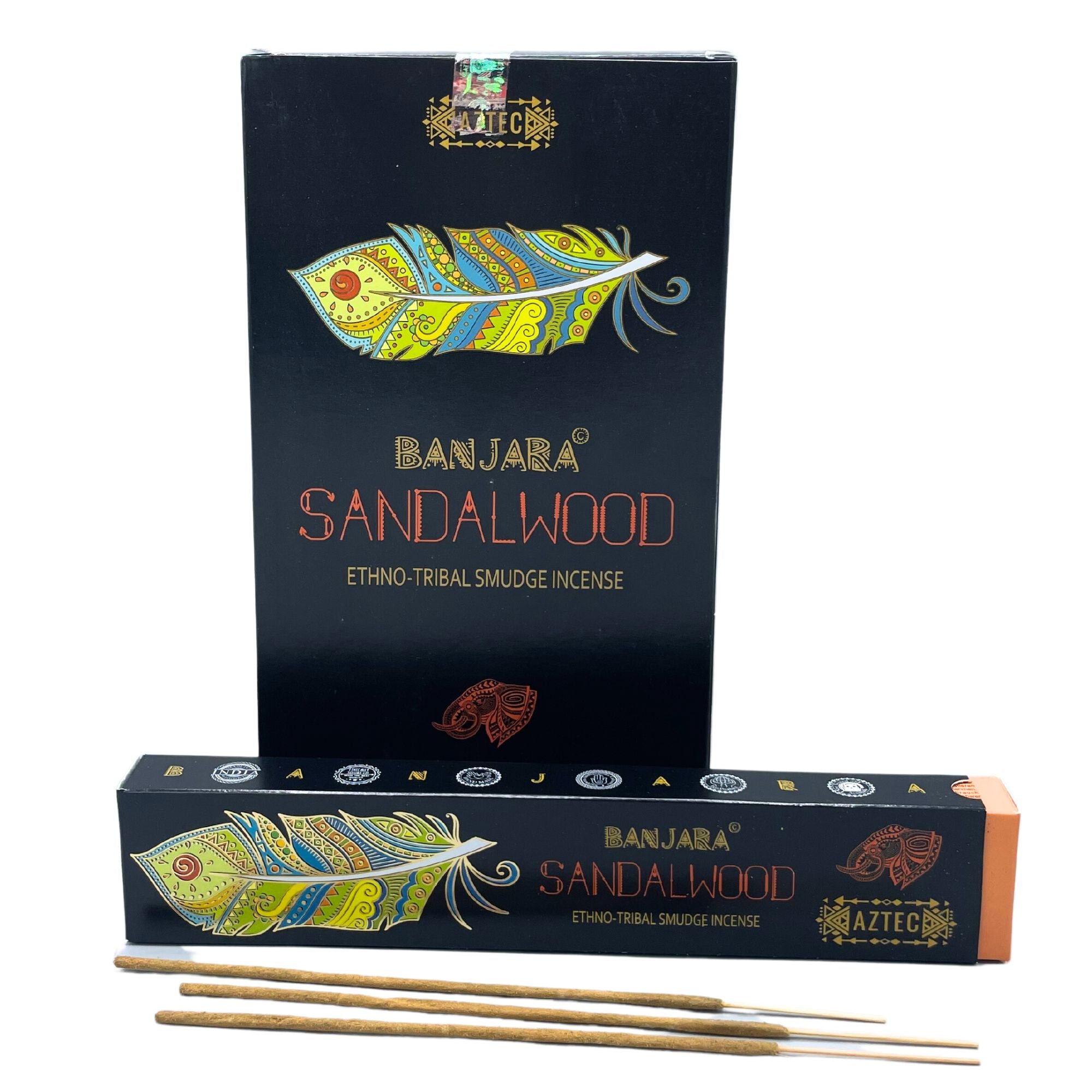12x10 encens tribal de Banjara - Bois de santal