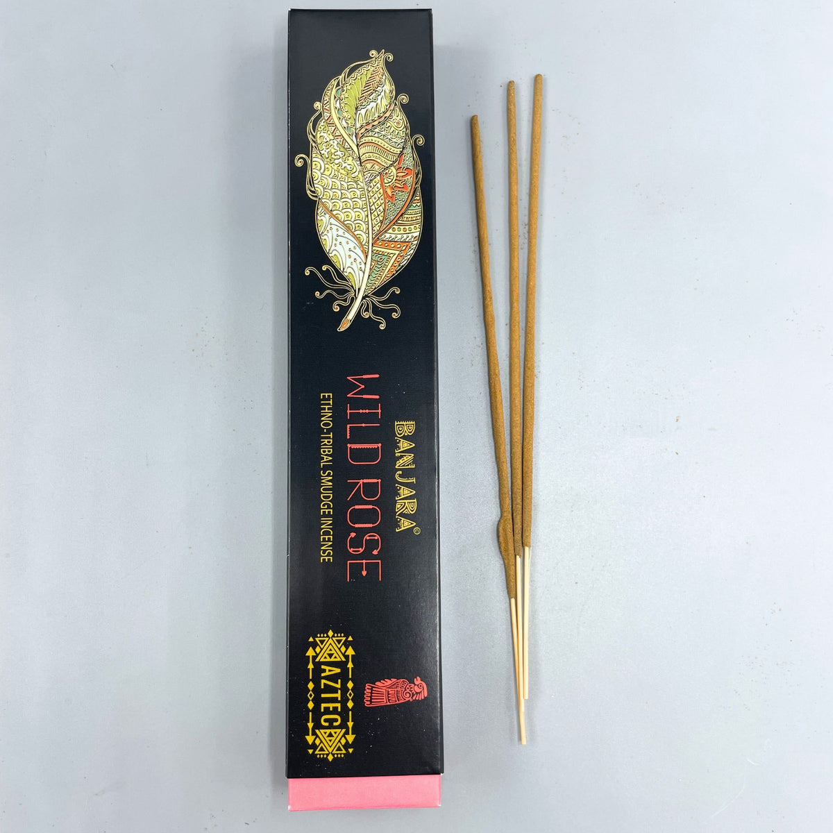 12 encens tribal banjara - rose sauvage