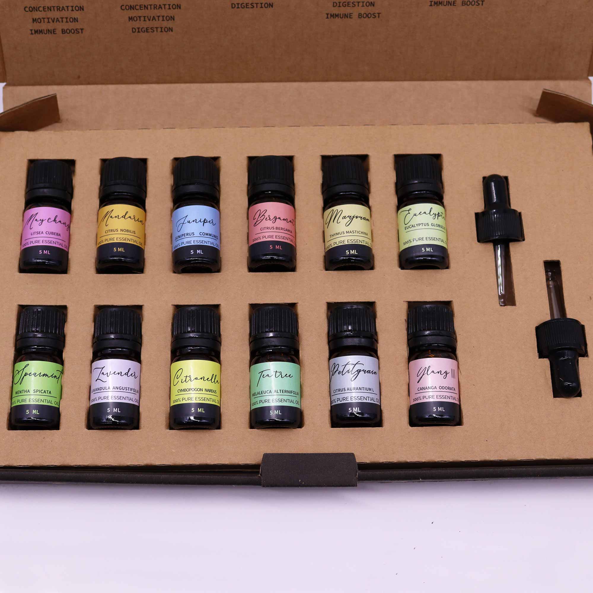 Coffret de printemps d'huiles essentielles
