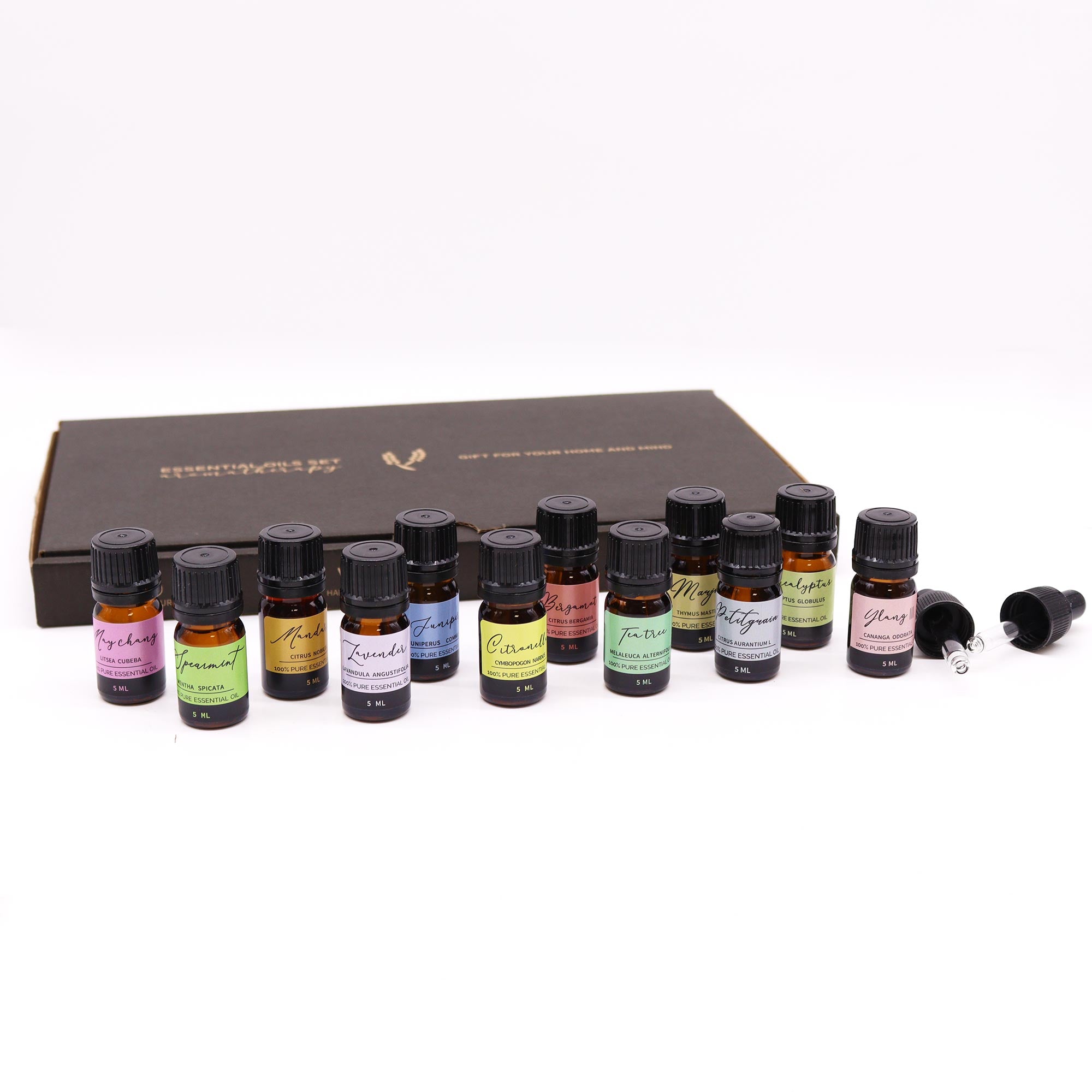 Coffret de printemps d'huiles essentielles