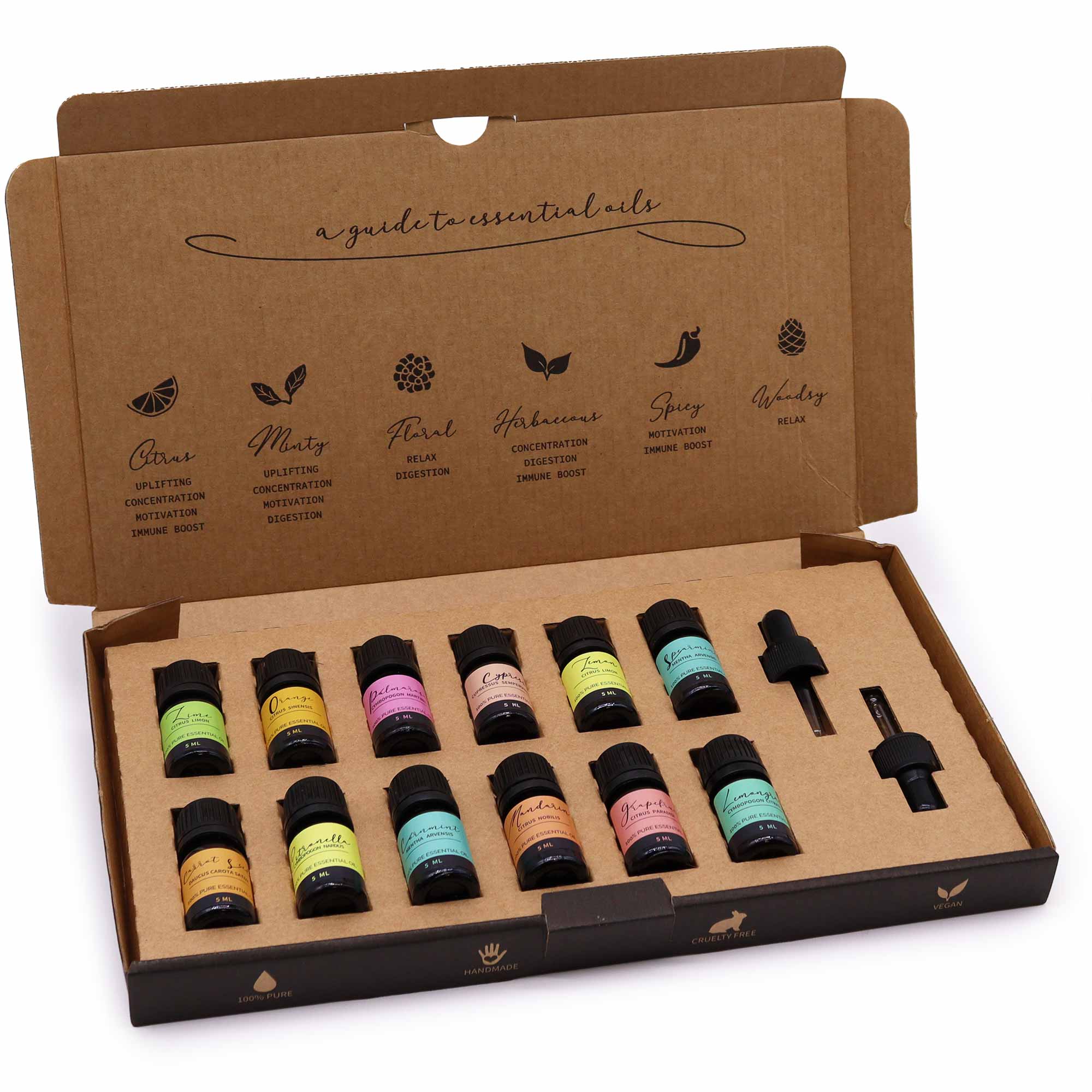 Coffret d'été d'huiles essentielles