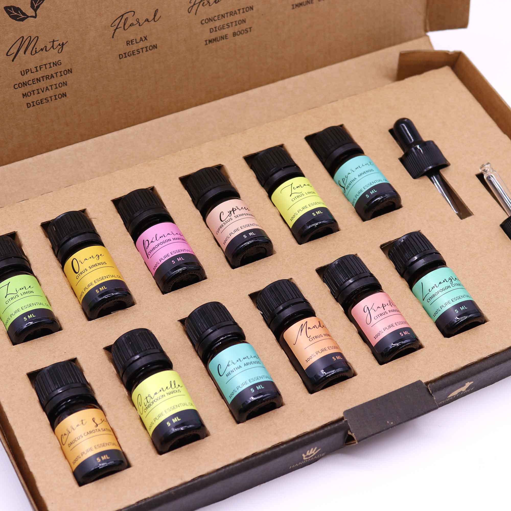 Coffret d'été d'huiles essentielles