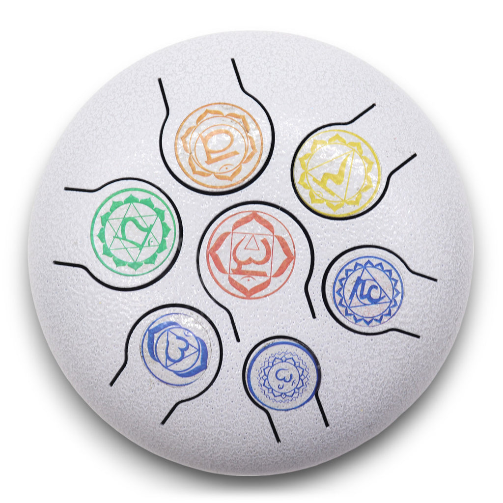 Tambour 7 chakras 17x13 cm