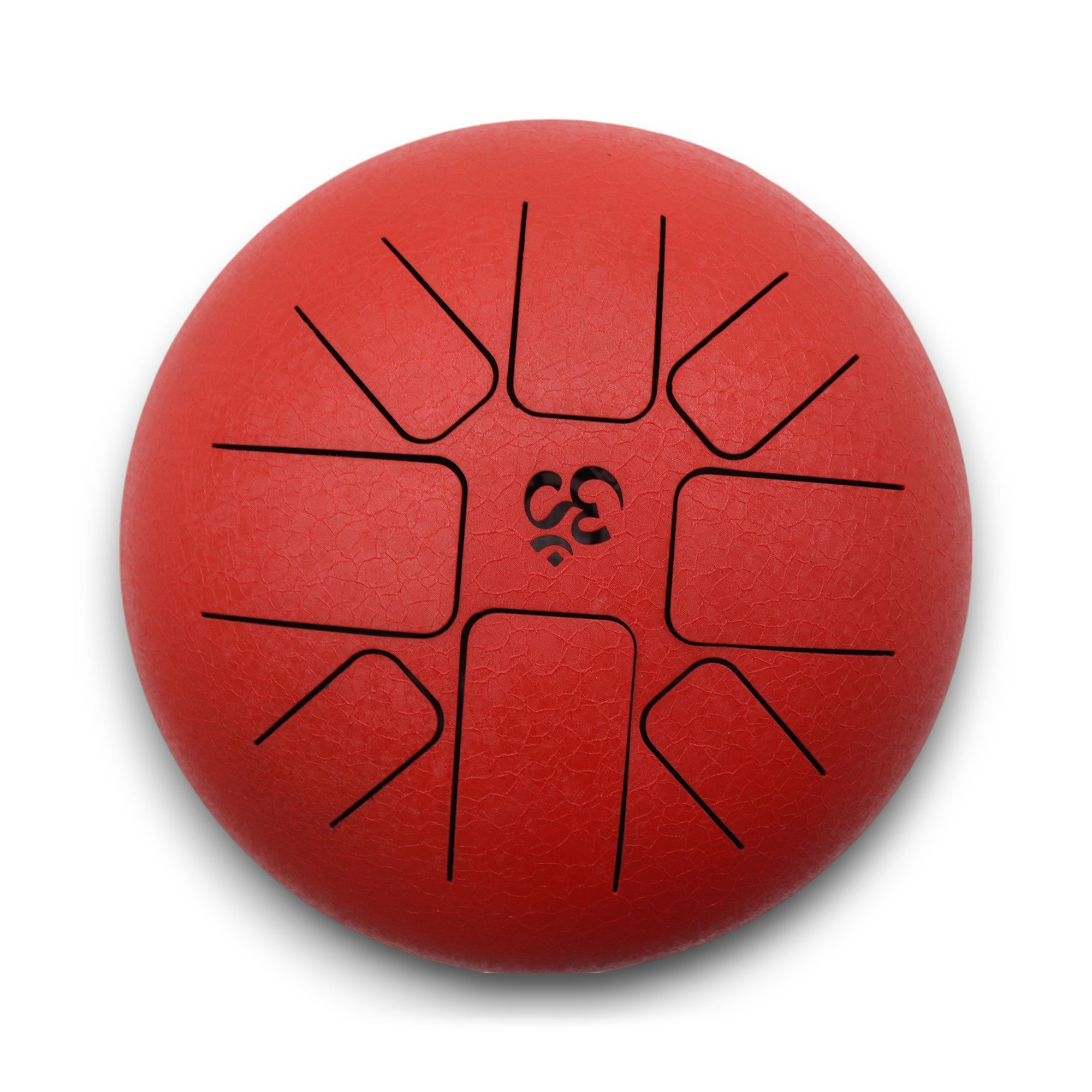 Tambour rouge Om 22x16 cm