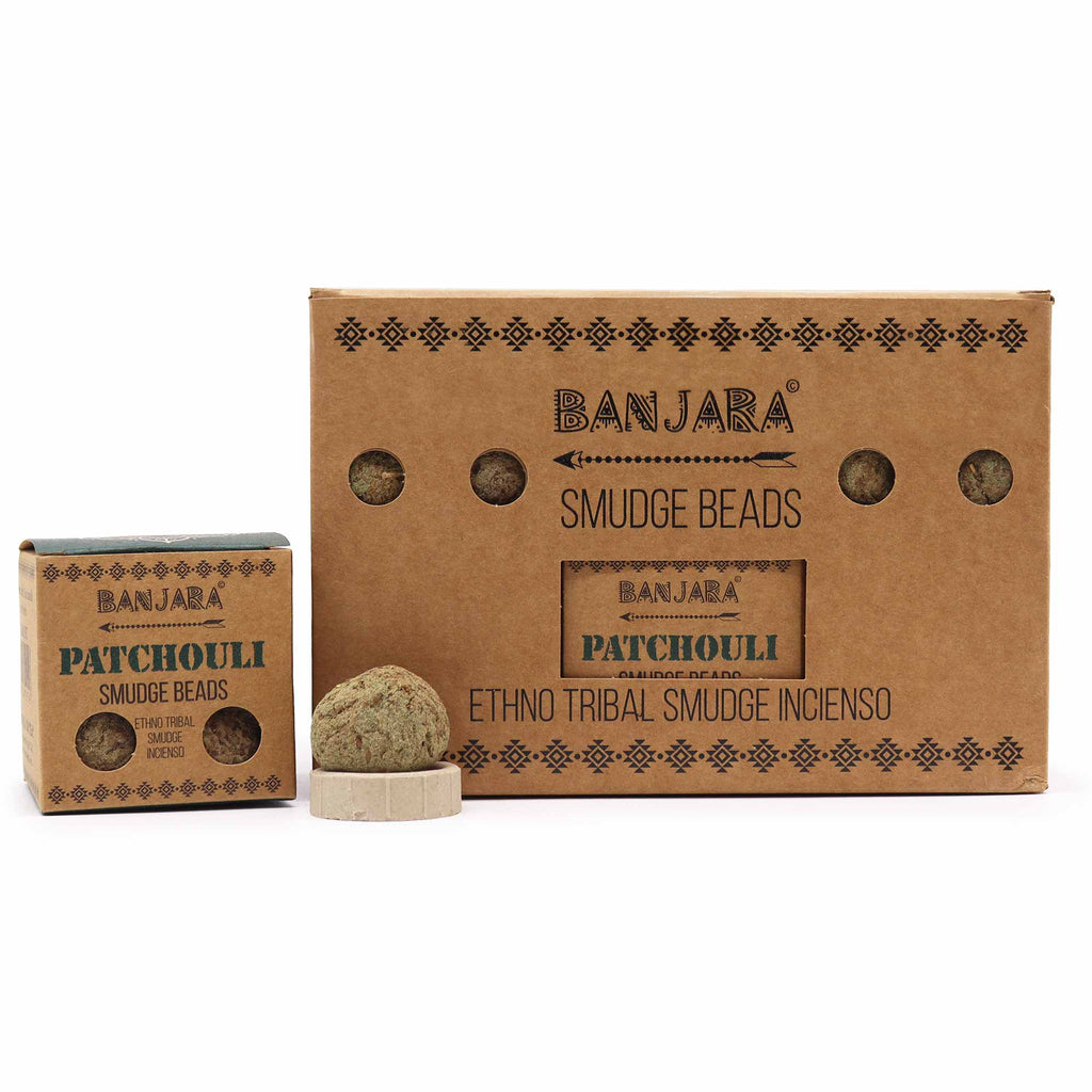 Perles de maculage patchouli