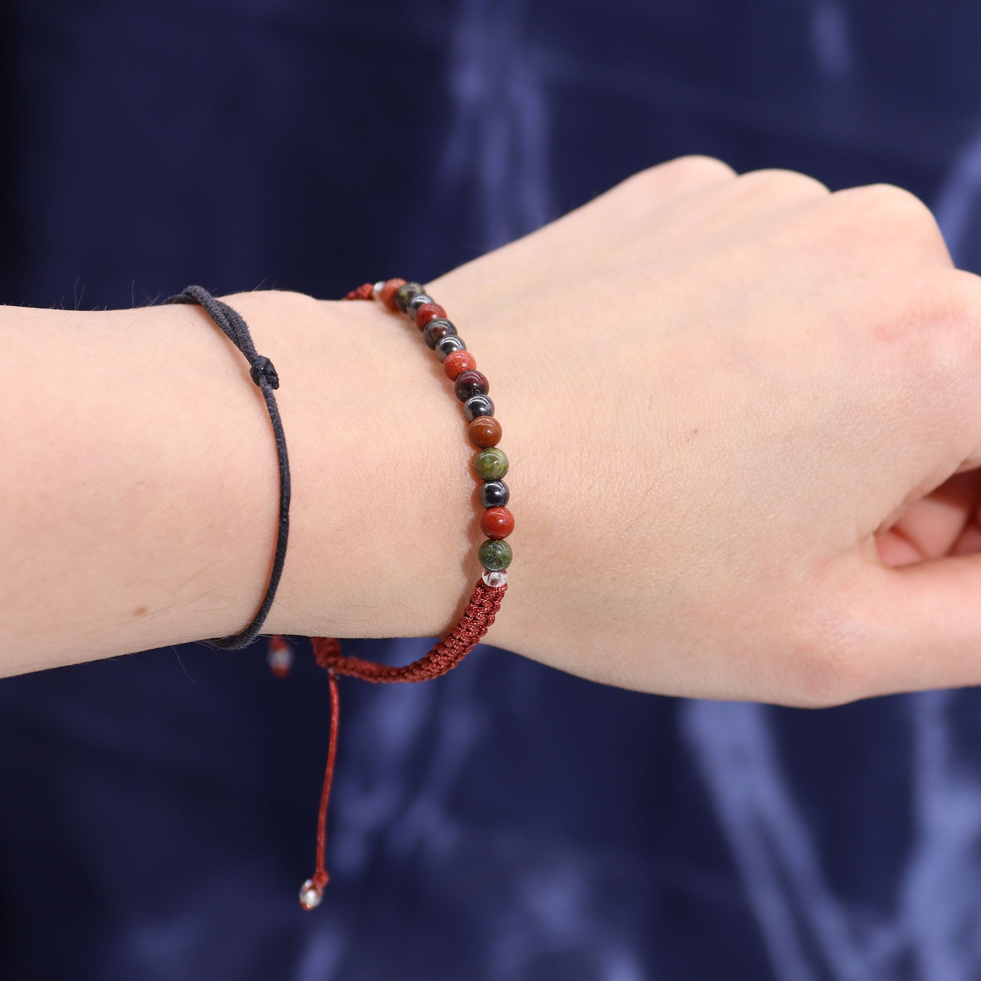 Bougie de cristal avec bracelet - Bélier