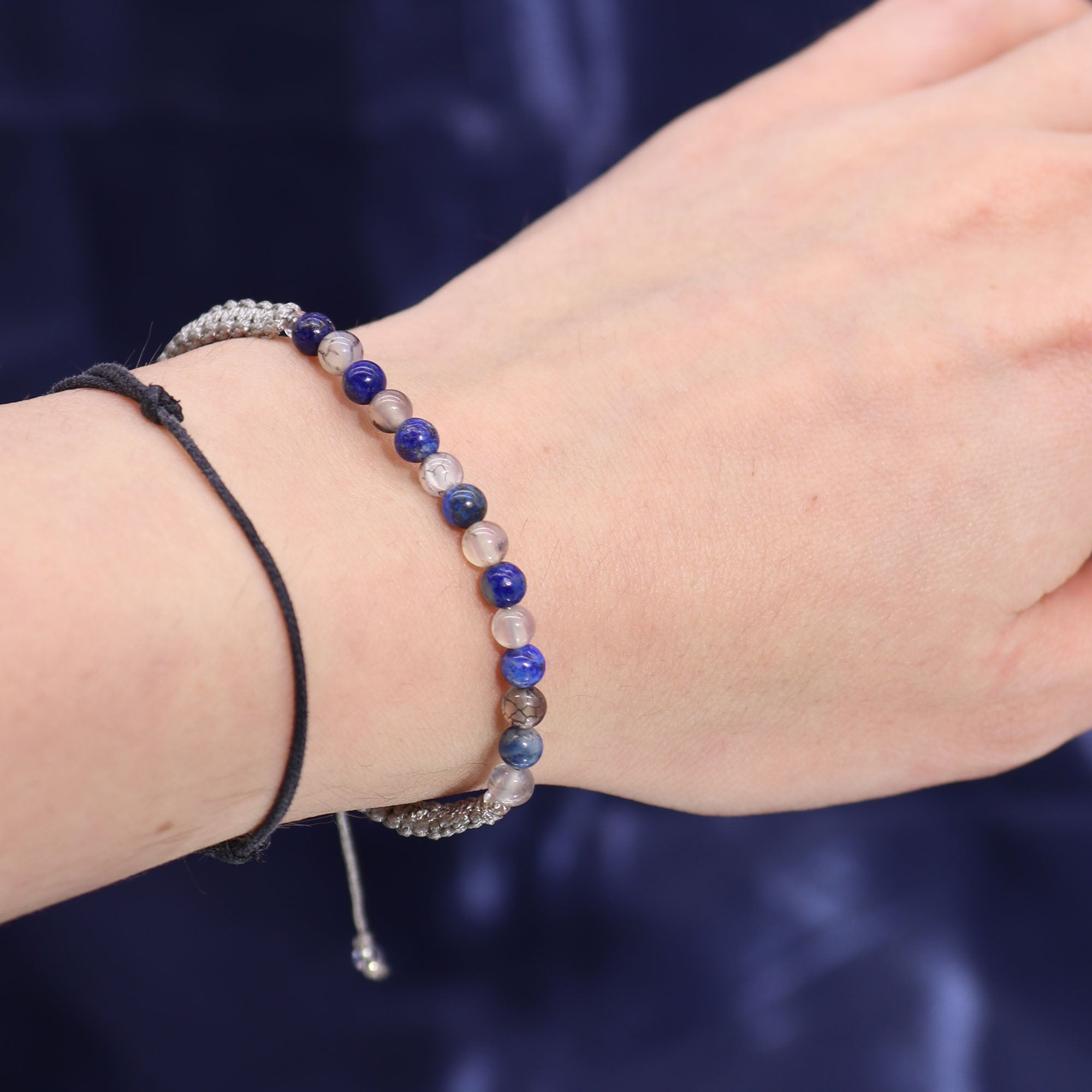 Bougie de cristal avec bracelet - Taureau