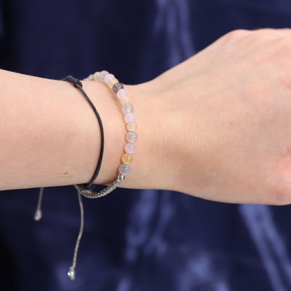 Bougie de cristal avec bracelet - Gémeaux