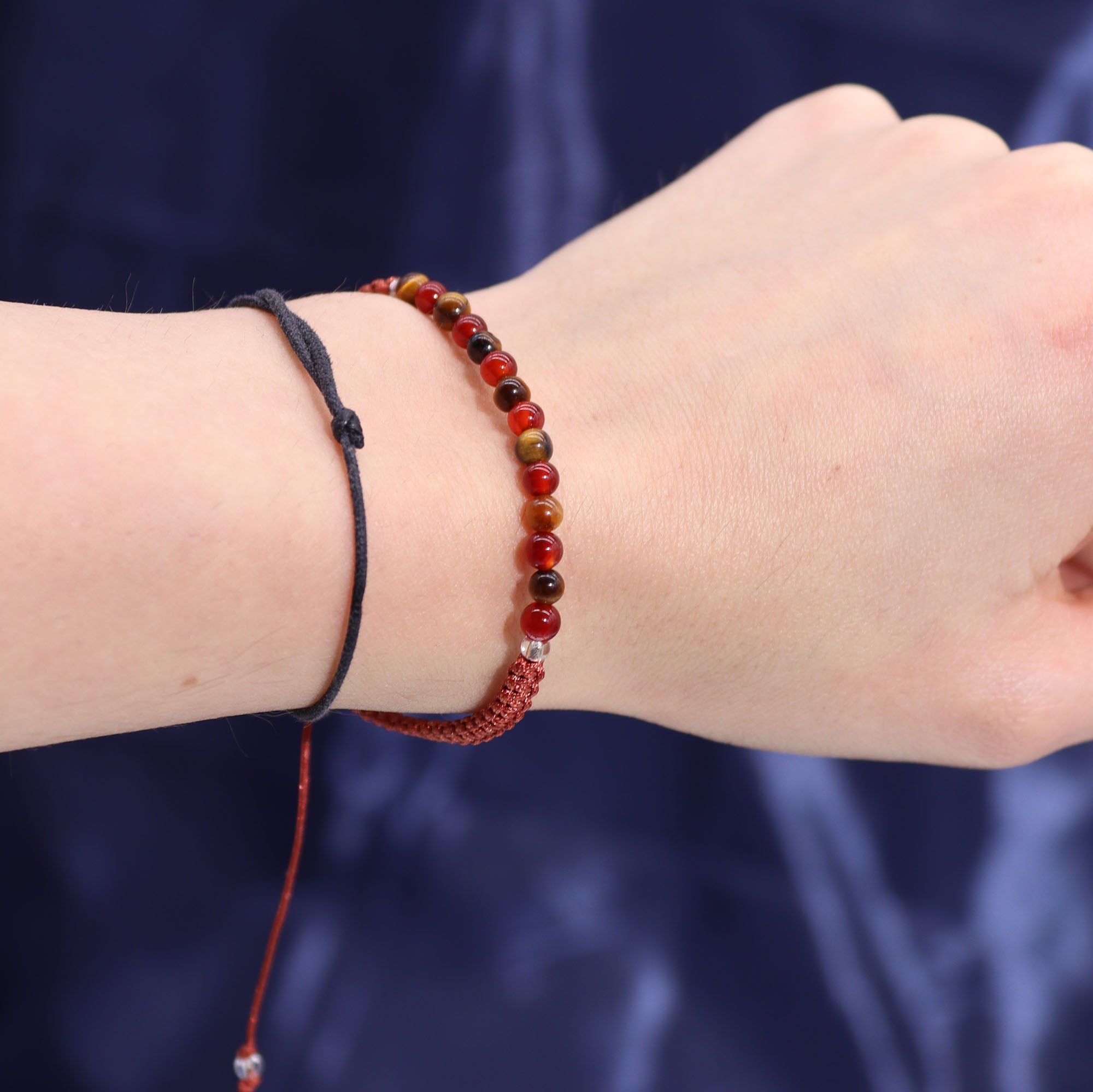 Bougie de cristal avec bracelet - Lion