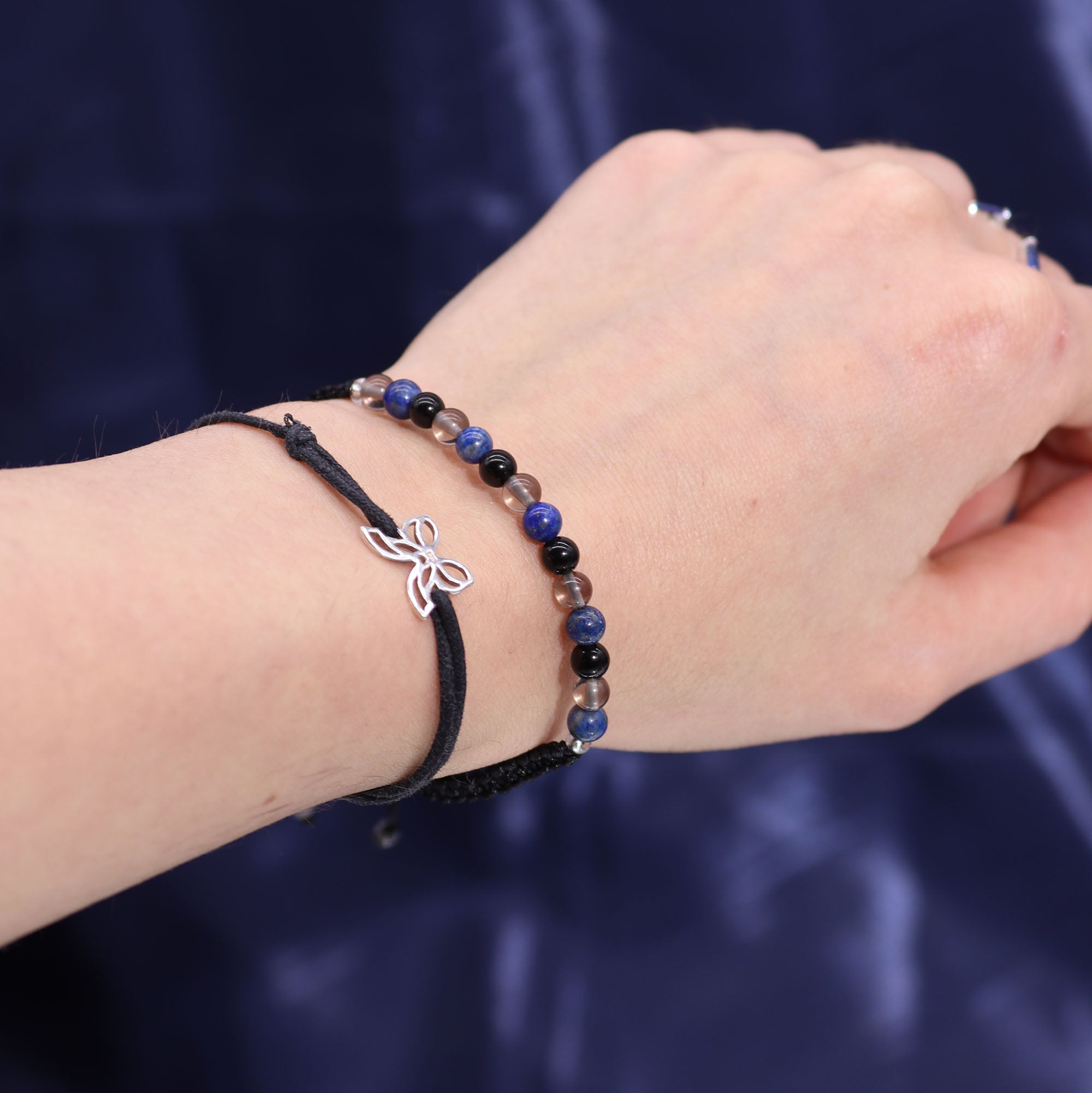 Bougie de cristal avec bracelet - Scorpion
