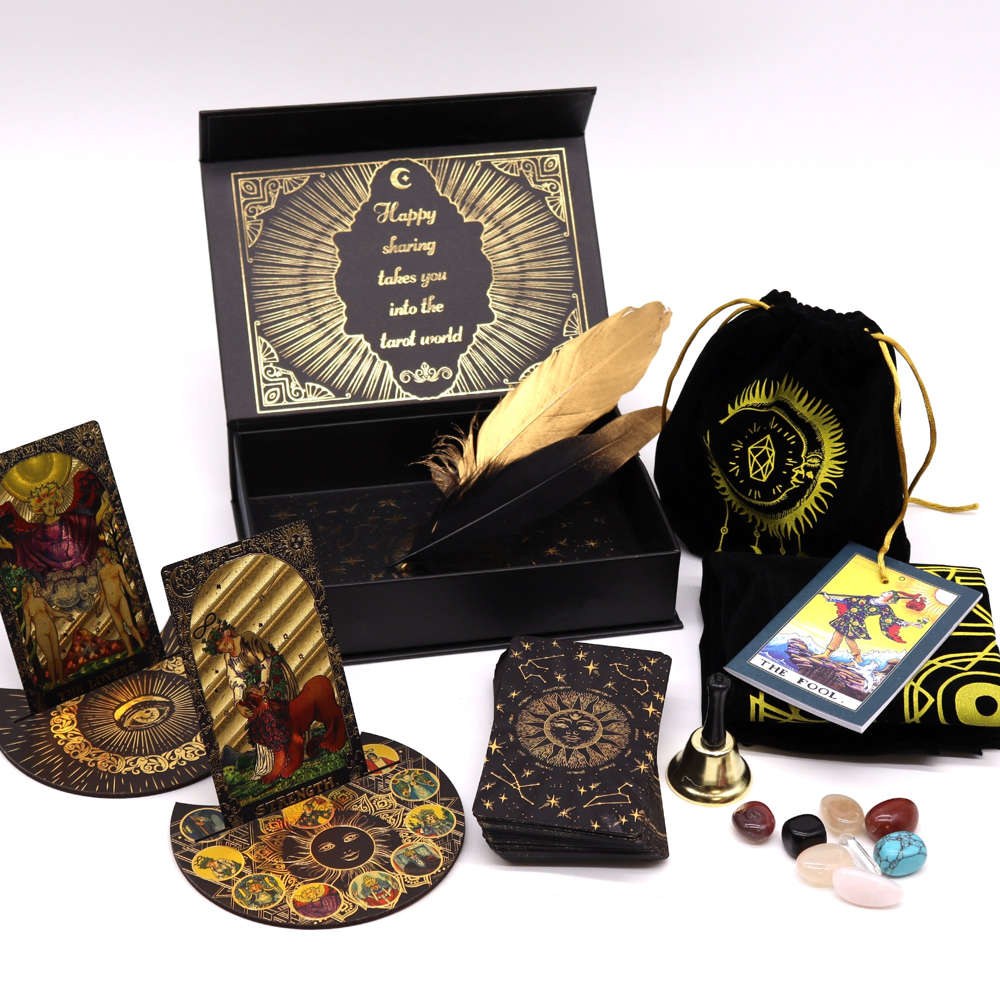 Tarot feuille d'or