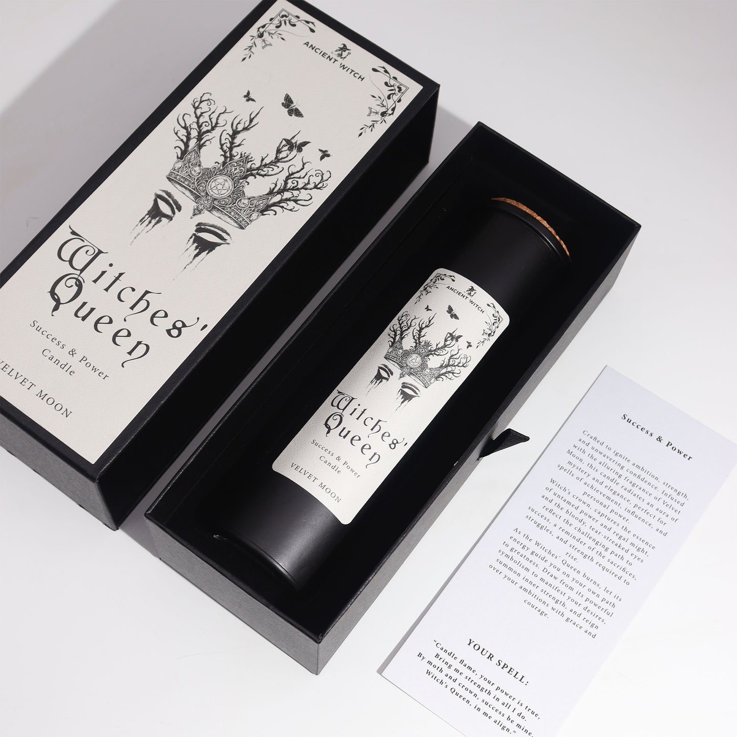 Bougie Lune de Velours - Succès & pouvoir