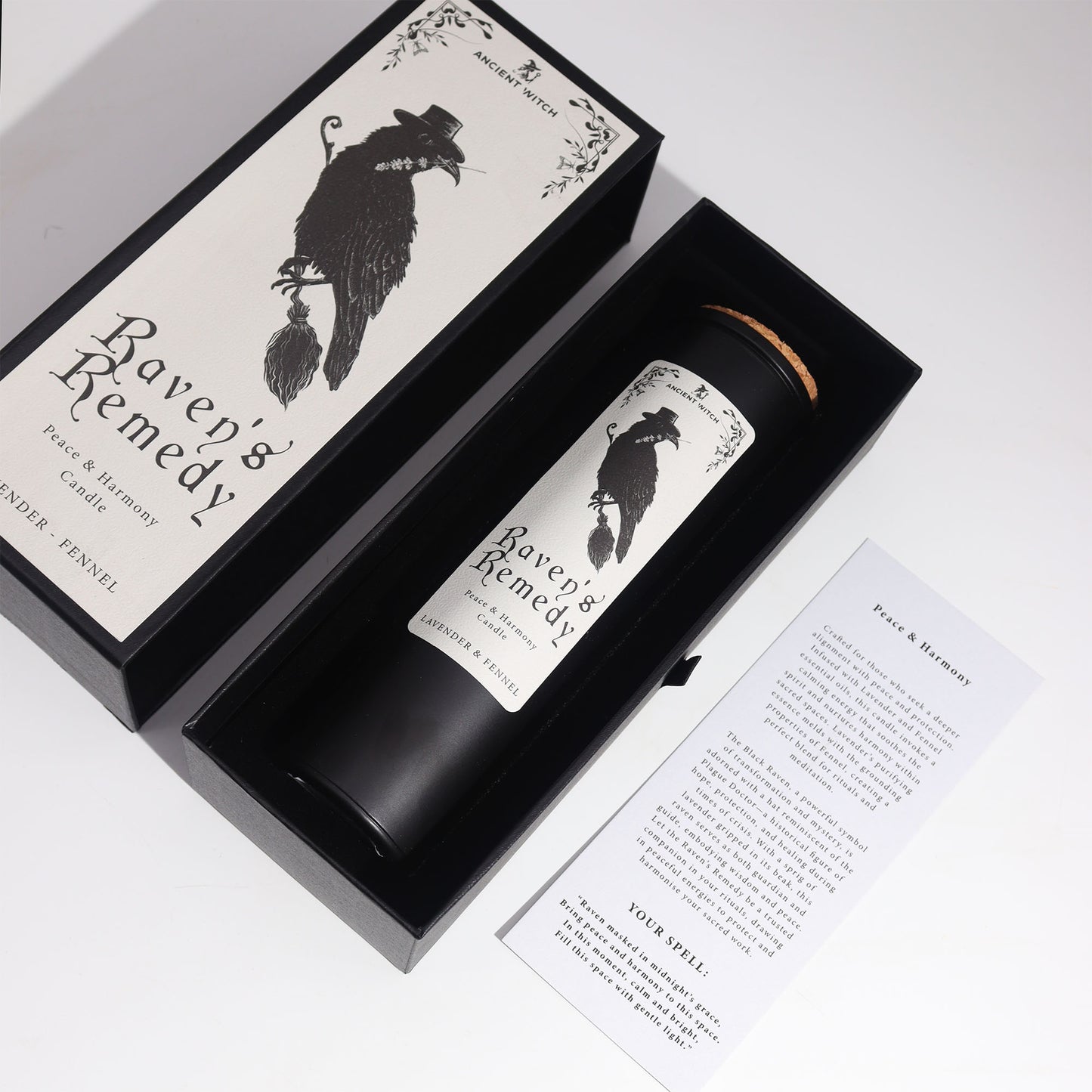 Bougie lavande & fenouil - Paix & harmonie