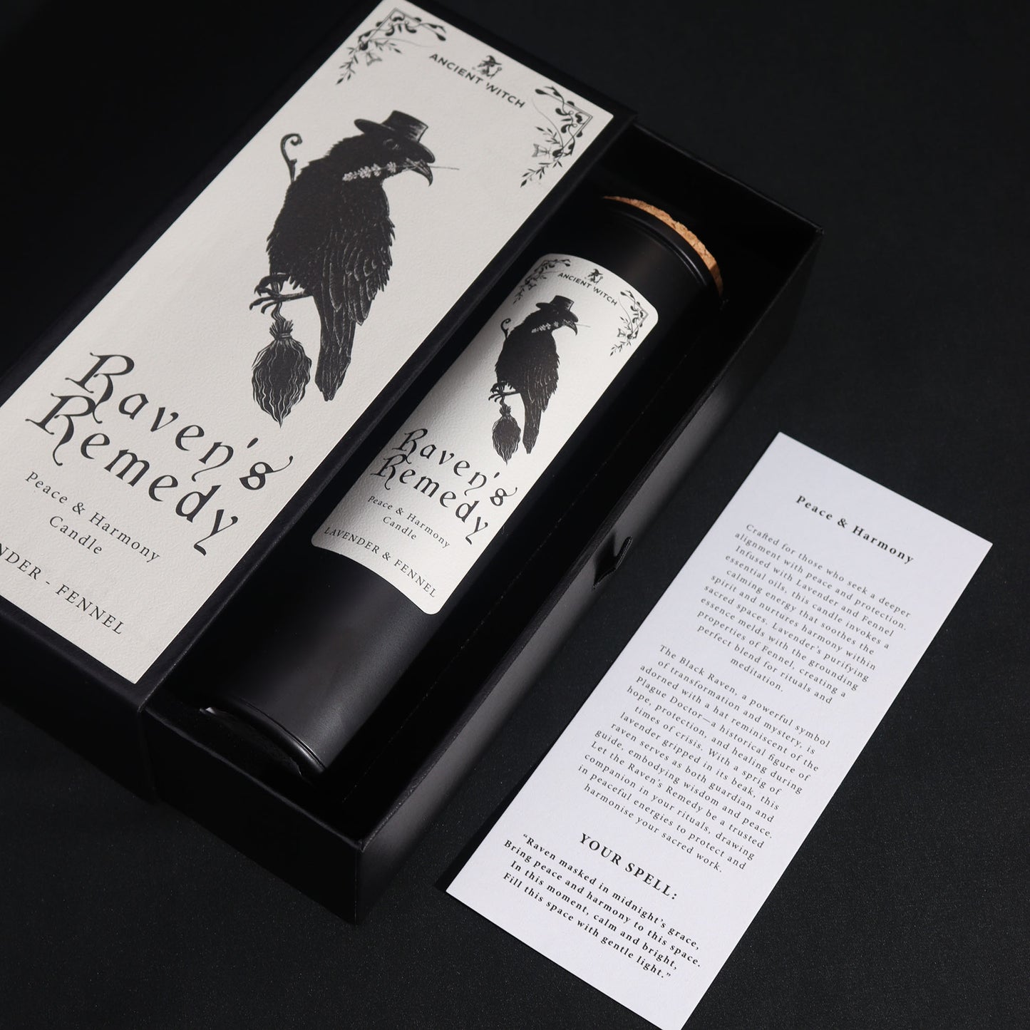 Bougie lavande & fenouil - Paix & harmonie