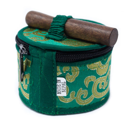Coffret mini bol chantant vert
