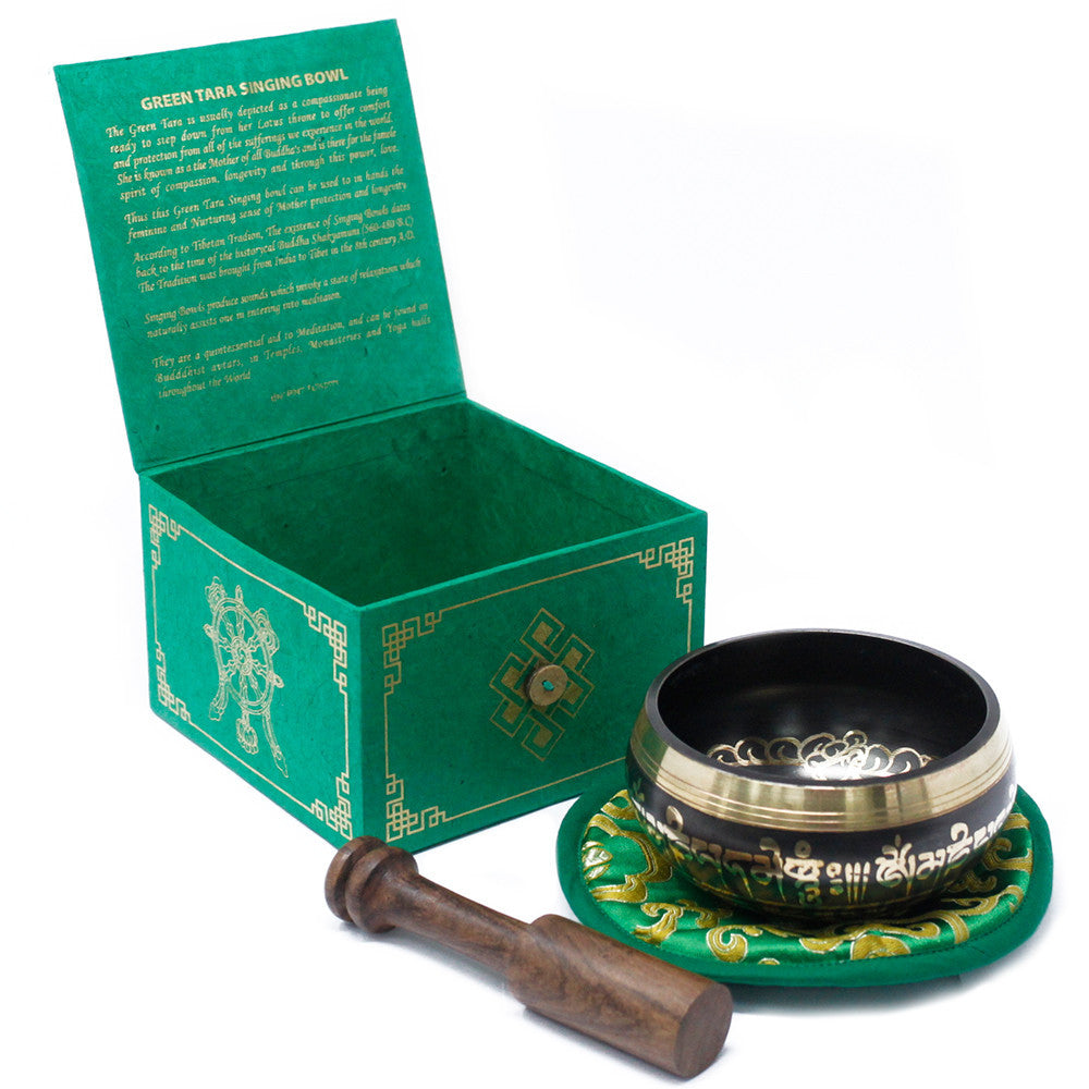 Bol chantant Tara Vert