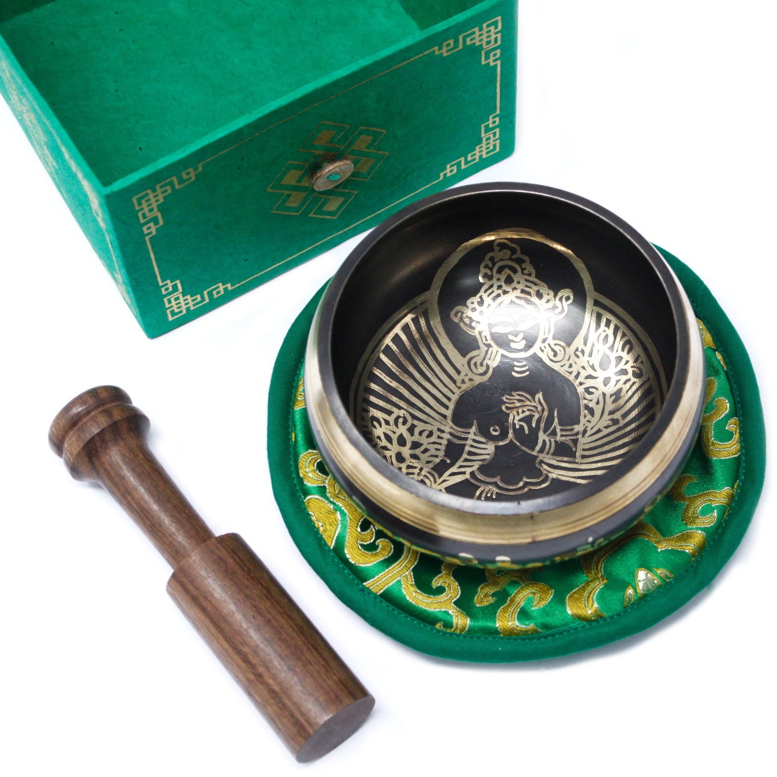 Bol chantant Tara Vert
