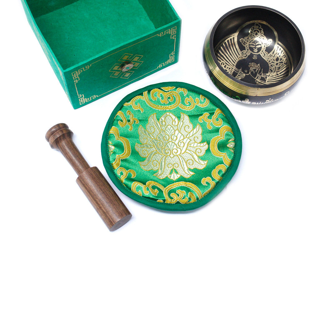 Bol chantant Tara Vert