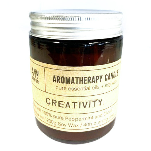 Bougie aromathérapie 200g - Créativité