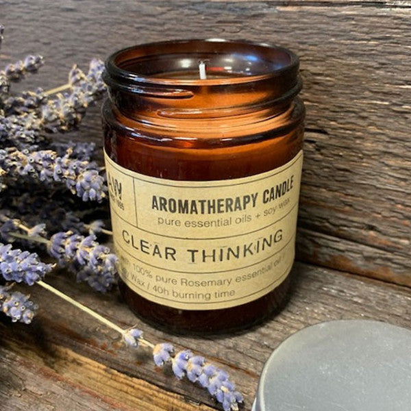 Bougie aromathérapie 200g - Pensées claires