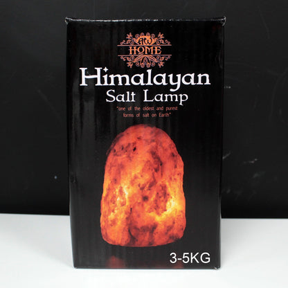 Lampe en cristal de sel de l'Himalaya 3 à 5 kg