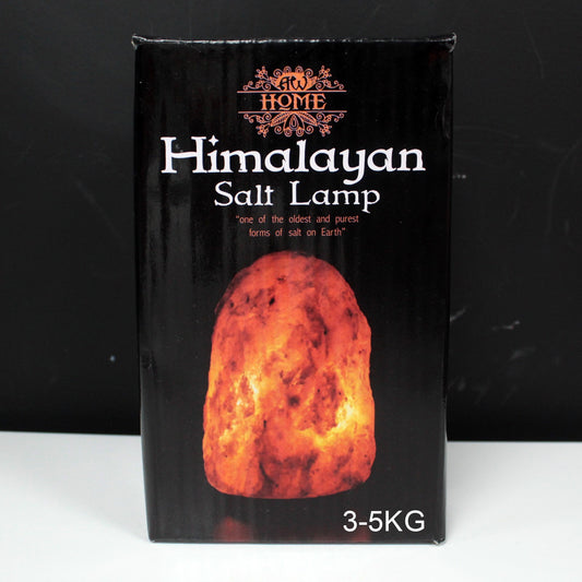 Lampe en cristal de sel de l'Himalaya 3 à 5 kg
