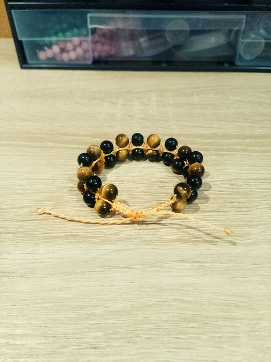 Bracelet en oeil de tigre - Protection et élégance naturelle